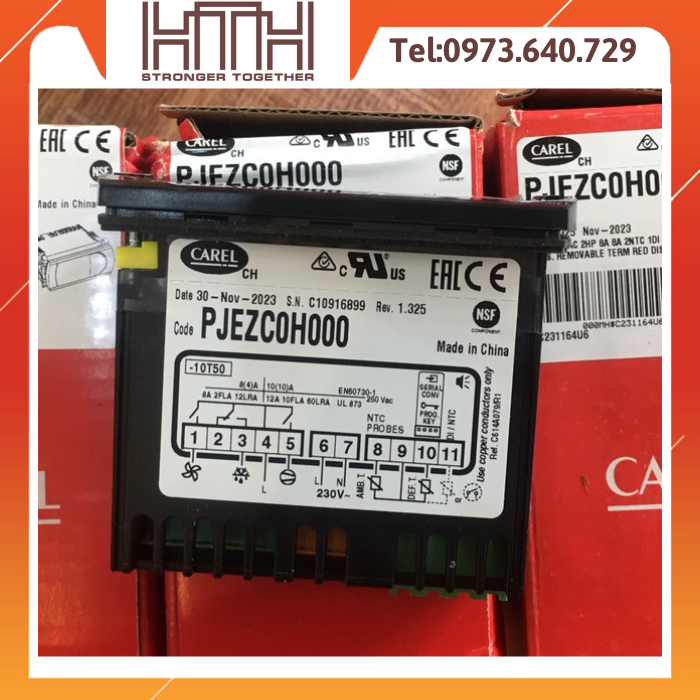 Bộ điều khiển nhiệt độ Carel PJEZC0H000 – HTH TECH